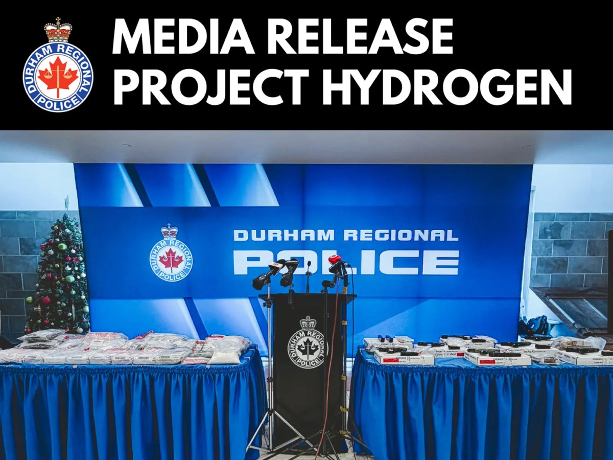 Durham police say $2.7 million worth of drugs and $200,000 in cash were seized across multiple provinces as part of a major bust called Project Hydrogen, which led to the arrest of 34 people.