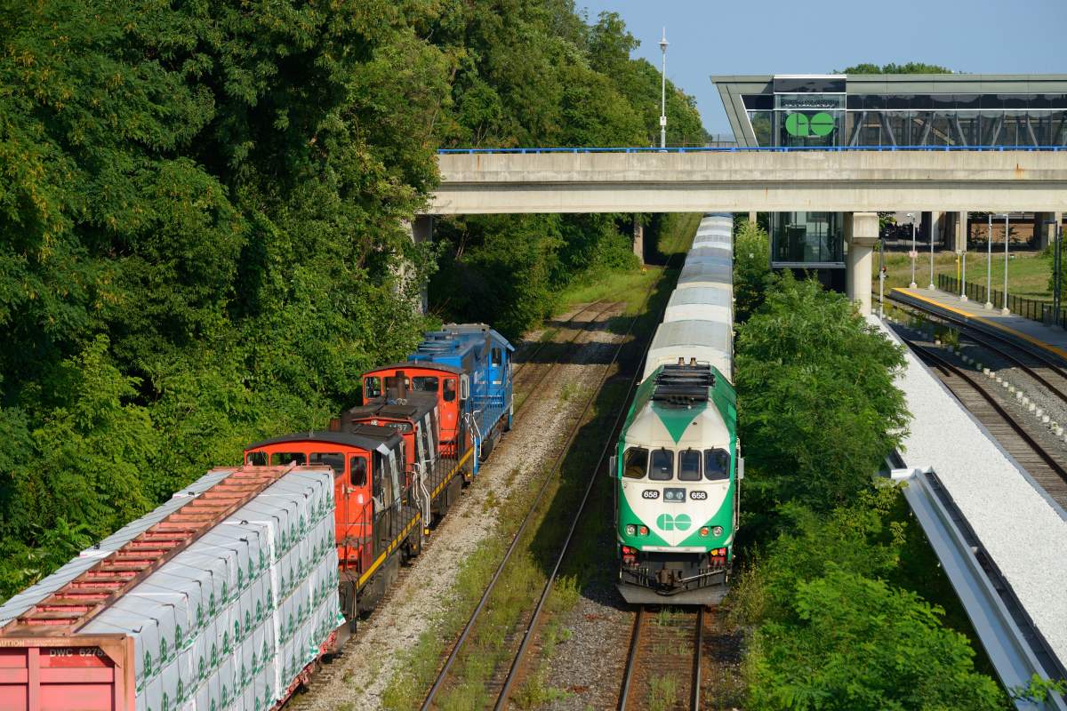 GO Transit is announcing all day GO train service to West Harbour station beginning August 7, 2021, pictured in Hamilton, Ont. on  August 9, 2020. 