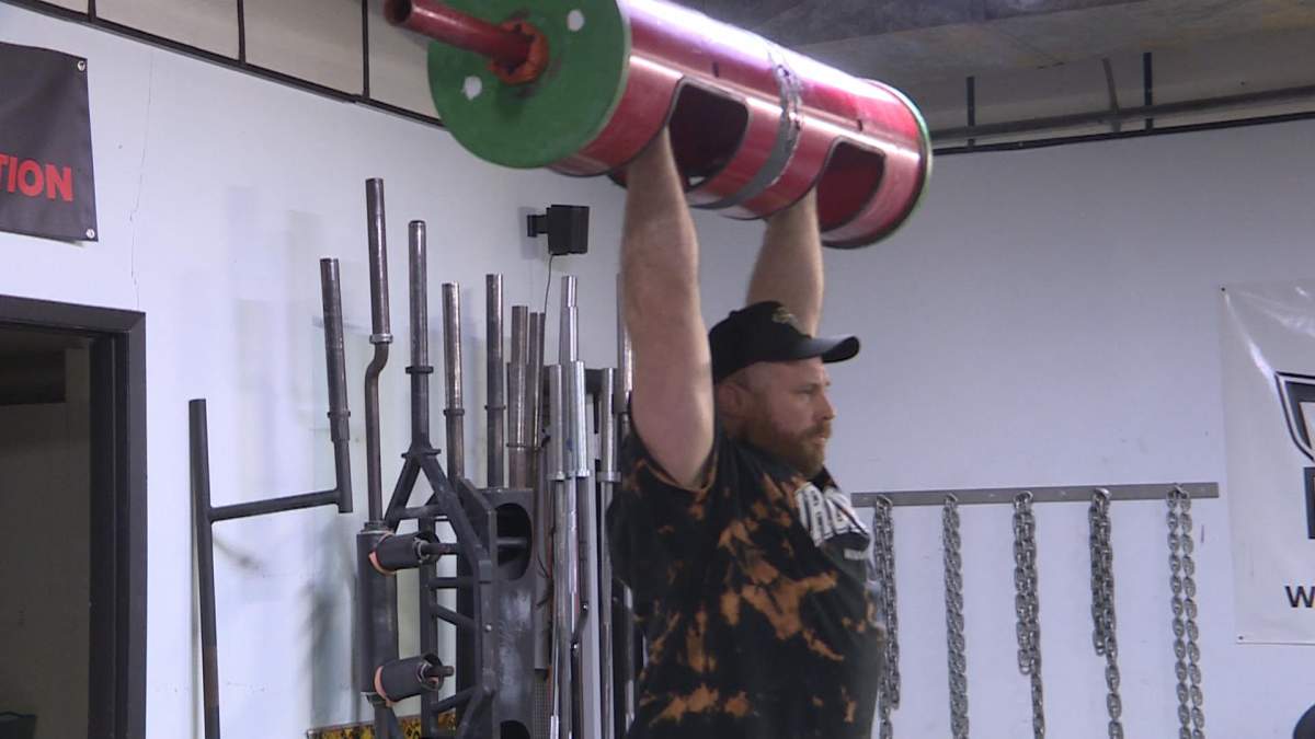 Strongman athlete Tyler Sigurdson has helped grow the sport in Manitoba by organizing competitions and coaching others.