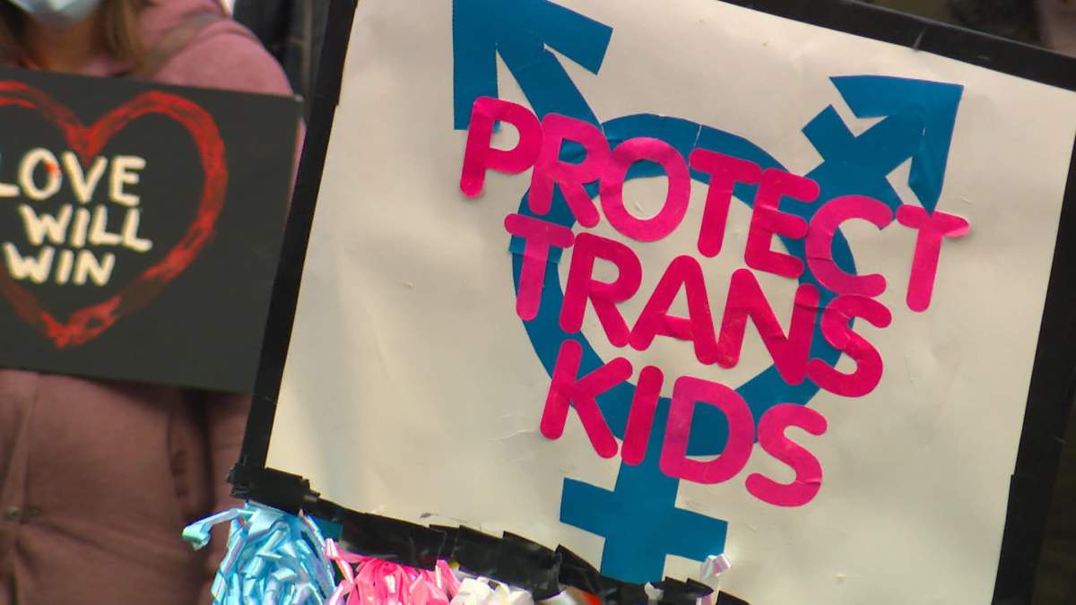 Advocacy groups fighting the Alberta government's controversial new laws on transgender youth say they'll be going to court to argue the laws are unconstitutional because only the federal government has the authority to make criminal law.