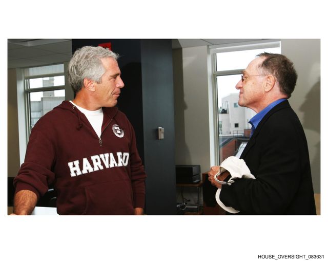 Epstein and Alan Dershowitz.