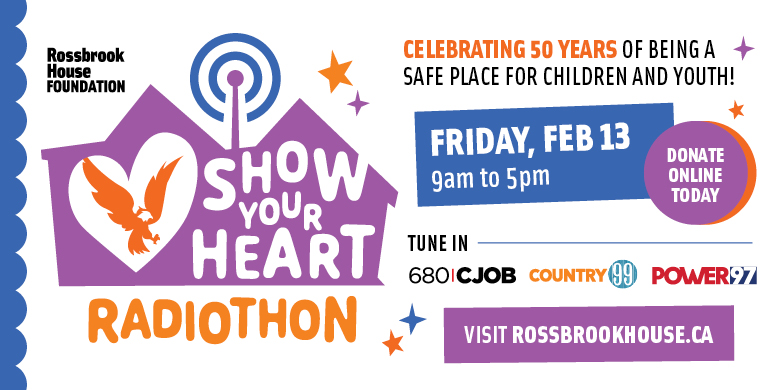 Rossbrook House ‘Show Your Heart’ Radiothon - image