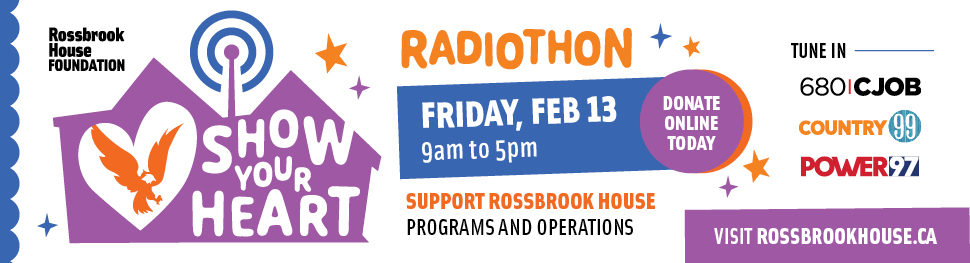 Rossbrook House ‘Show Your Heart’ Radiothon