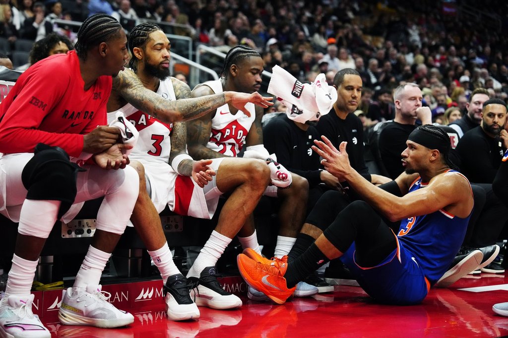 Raptors ‘let one slip away’ against Knicks