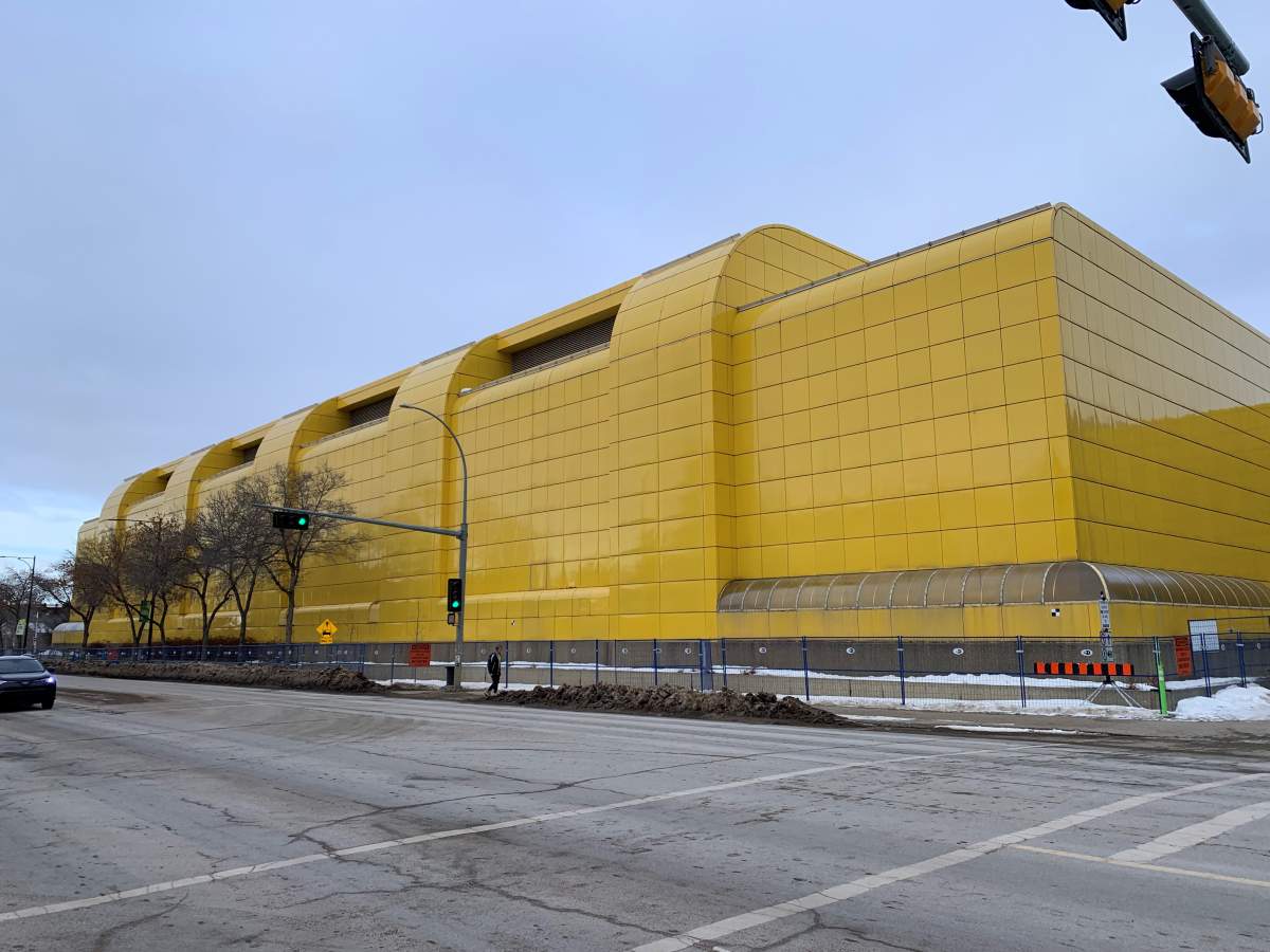 The Butterdome (Universiade Pavilion) on the University of Alberta campus in Edmonton, Alta. on Wednesday, January 21, 2026.