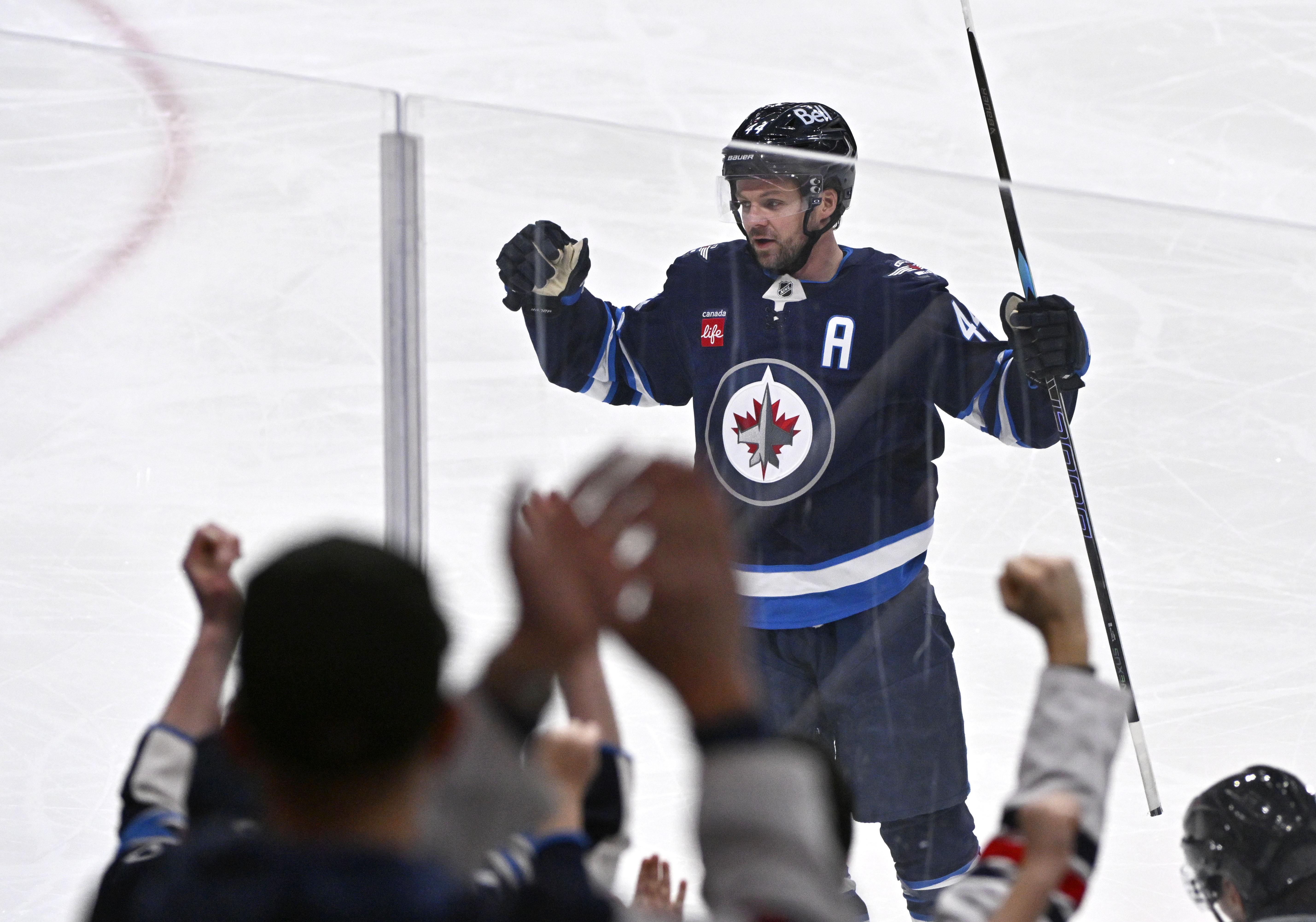 Winnipeg Jets score twice early on power play , hold on for 3 - 1 win over Blues - Winnipeg