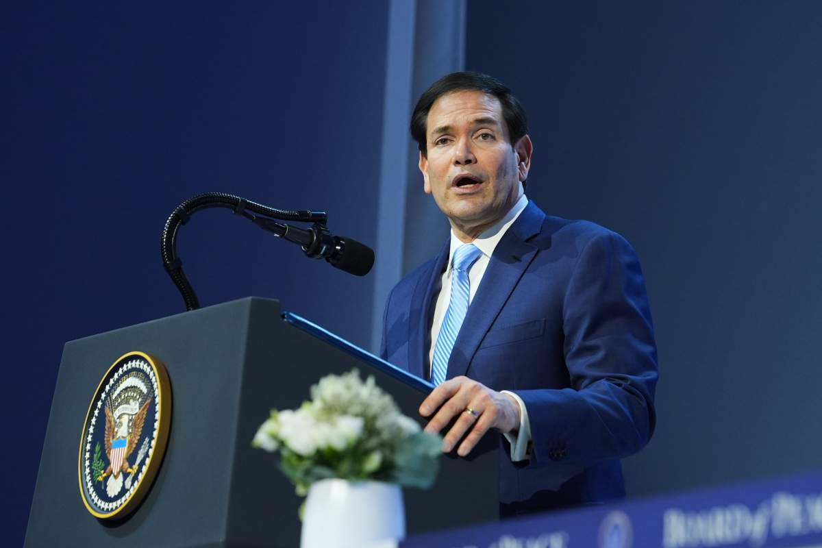 Marco Rubio speaking at World Economic Forum