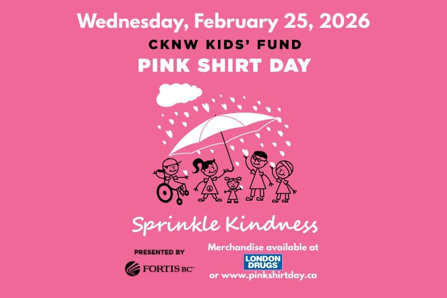 2026 CKNW Kids’ Fund Pink Shirt Day proudly supported by Global BC - image