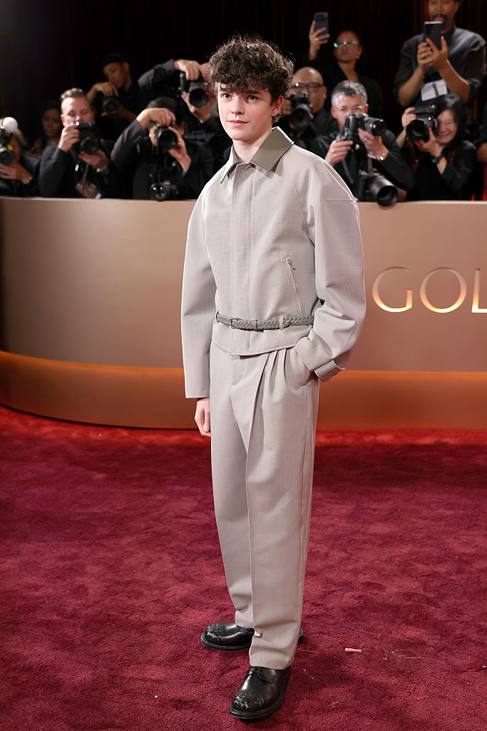 Owen Cooper attends the 83rd annual Golden Globe Awards.