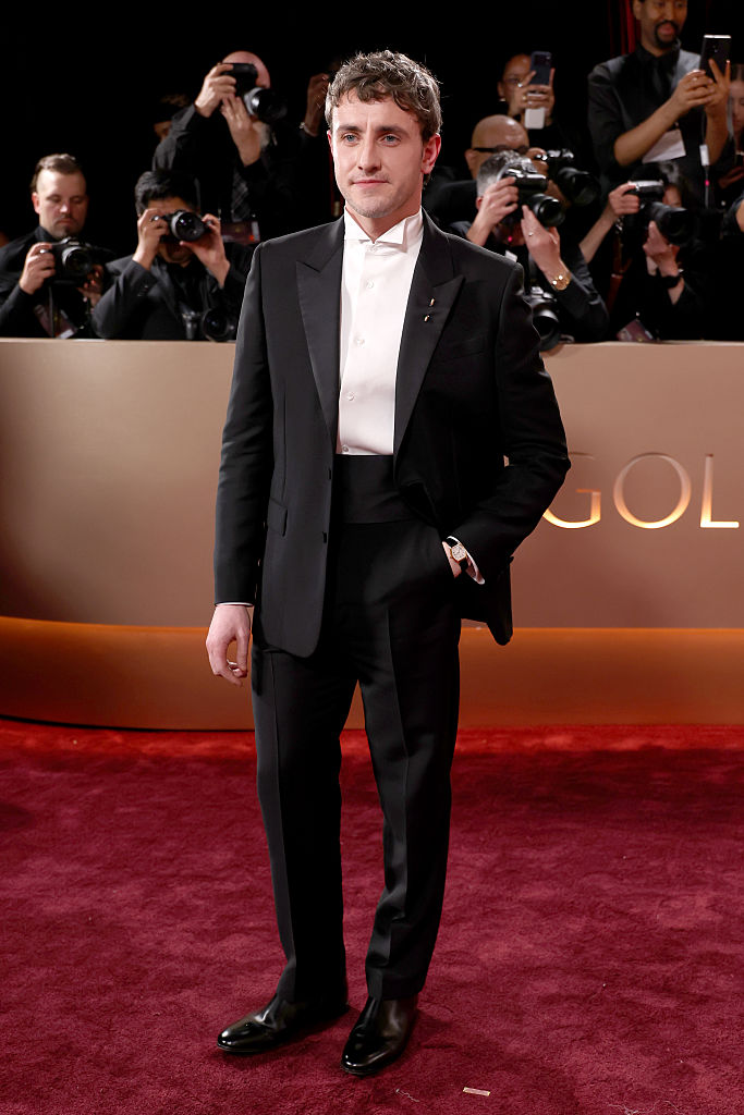 Paul Mescal attends the 83rd annual Golden Globe Awards.