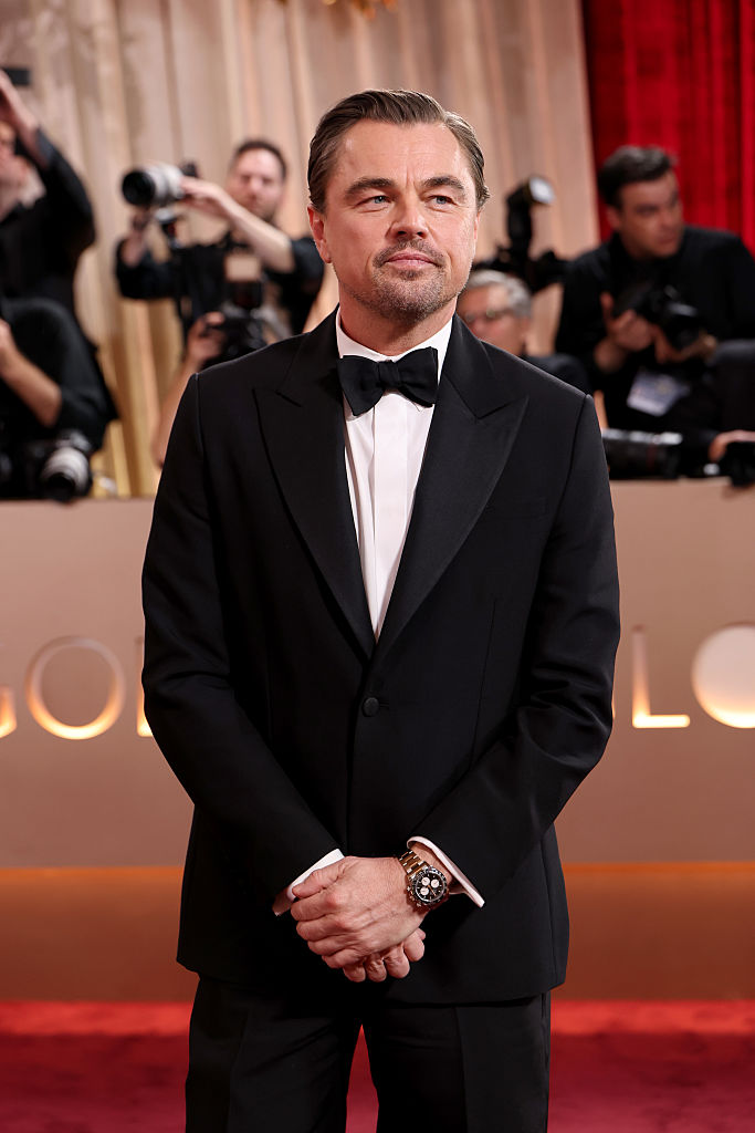Leonardo DiCaprio attends the 83rd annual Golden Globe Awards.
