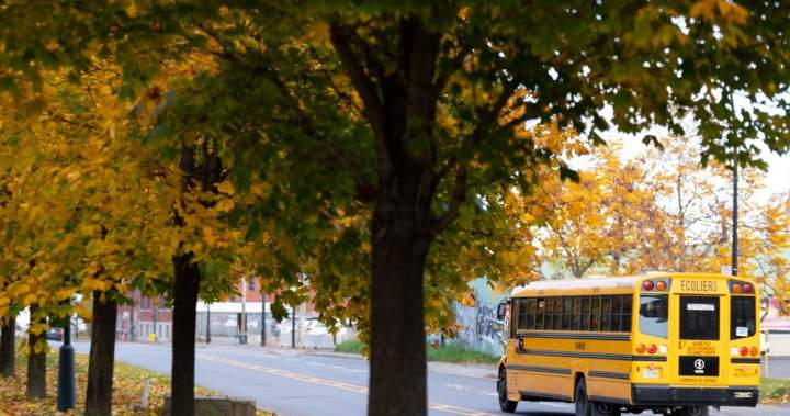 Учениците от Квебек които се връщат в клас след зимната