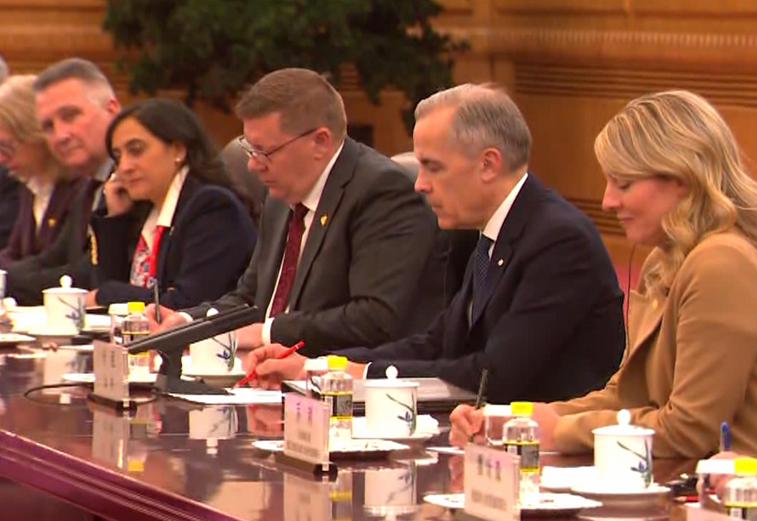 Saskatchewan Premier, Scott Moe, who accompanied the Prime Minister on his trip to China