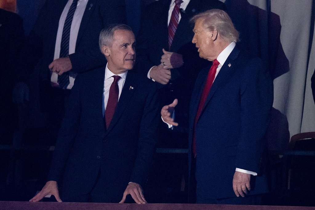 Премиерът Марк Карни каза пред репортери в неделя че е