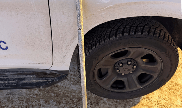 Мъж, арестуван в Дофин след строеж, прозорци на превозни средства, разбити с тръба