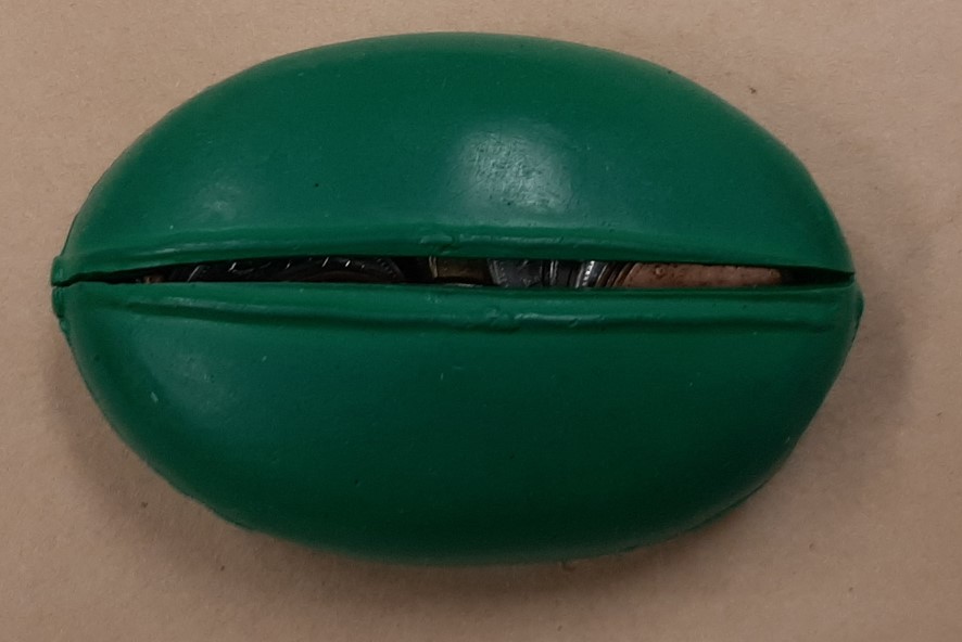 A photo of an items that was found with the man's body in 1999.