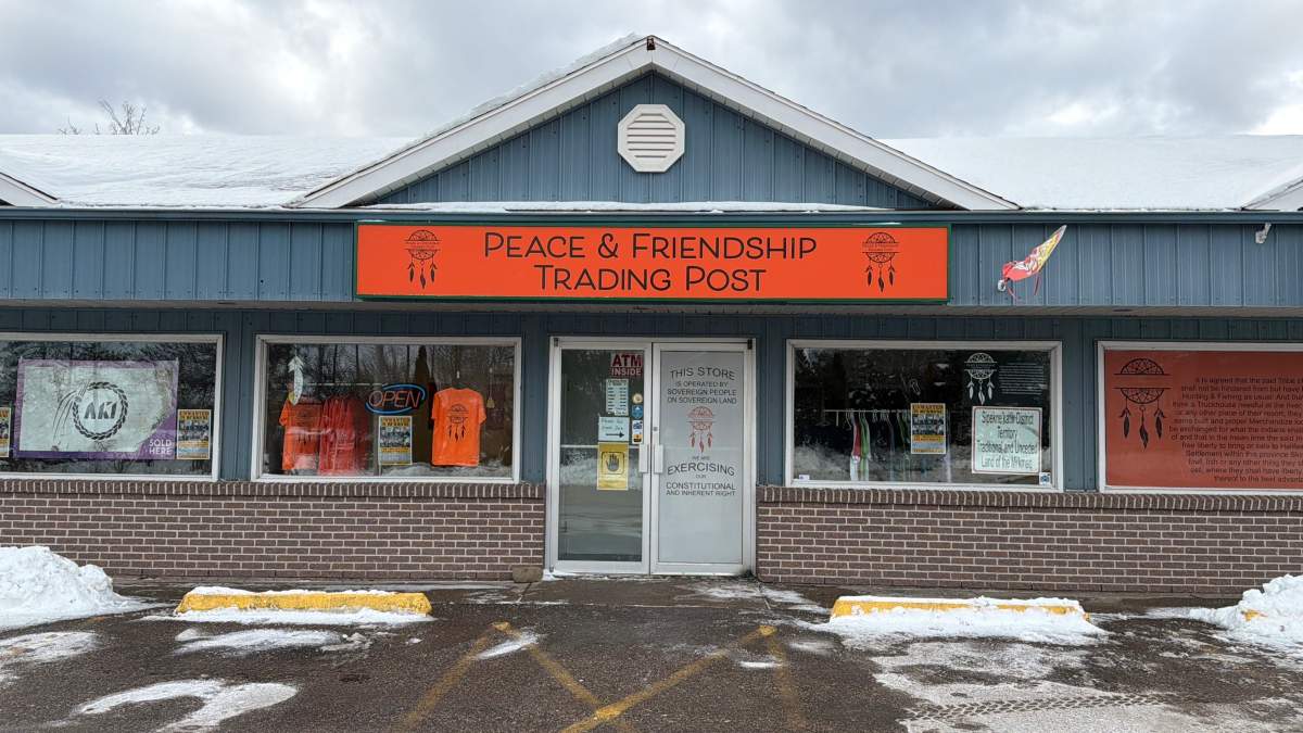 The owner of the Peace and Friendship Trading Post in Digby, N.S. says his cannabis dispensary has been the subject of police raids multiple times.
