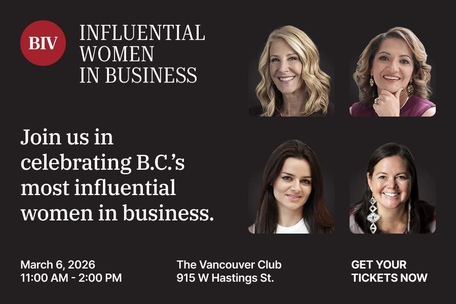 Business in Vancouver Influential Women in Business Awards proudly supported by Global BC - image