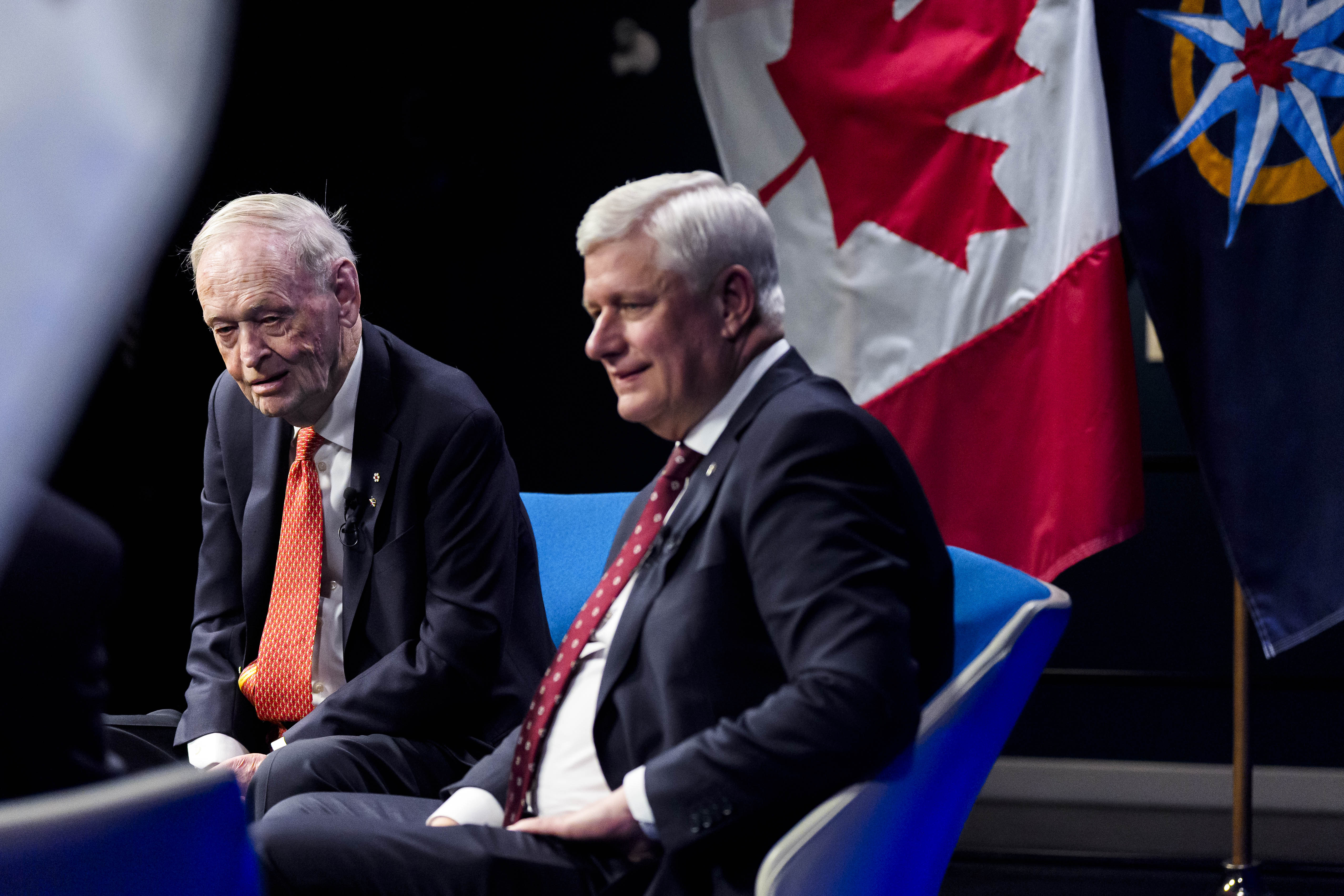 Harper and Chretien talk Alberta separatism, Canadian sovereignty in Ottawa