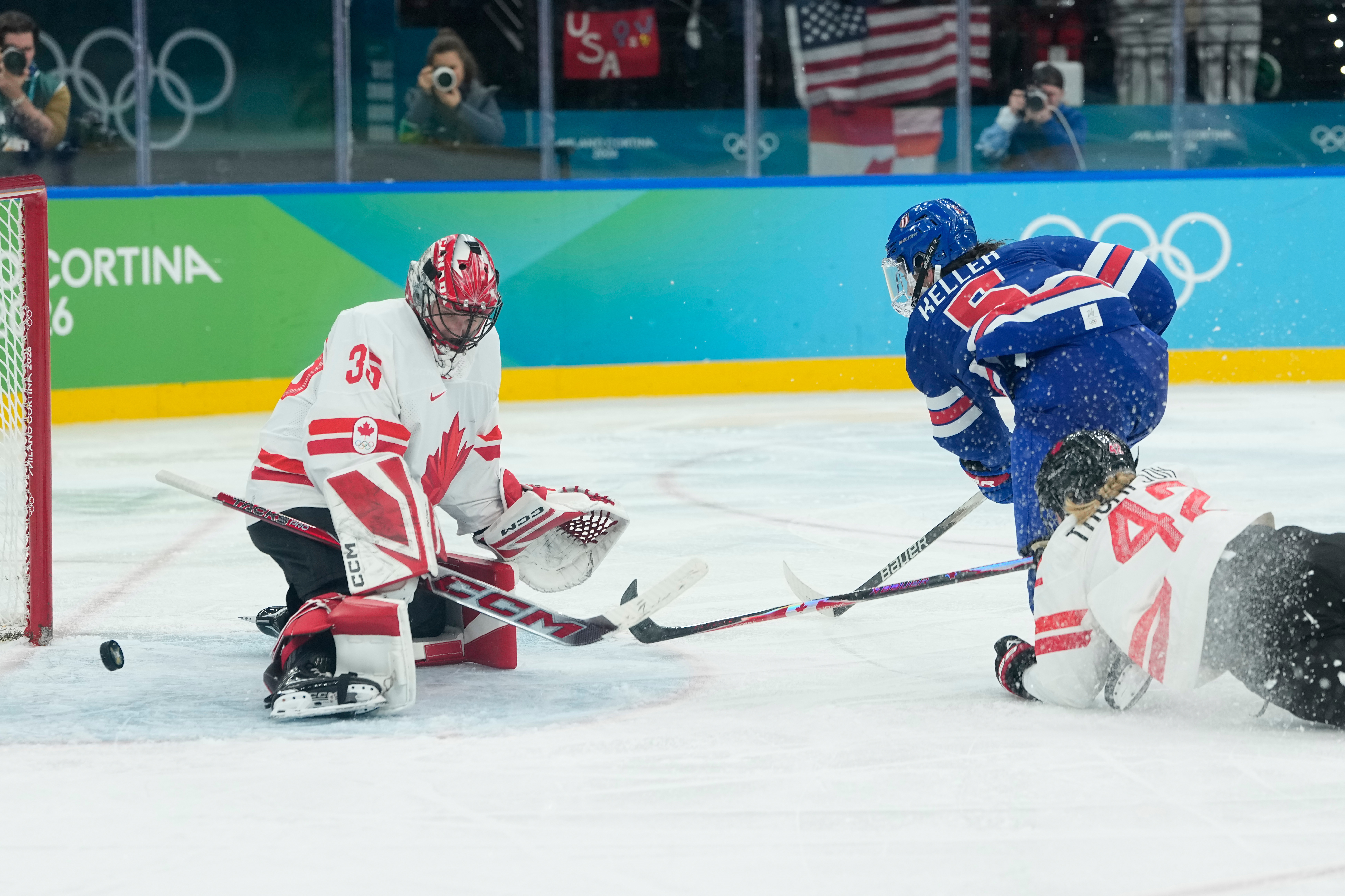 Canada loses to U.S. in Olympics women’s hockey final