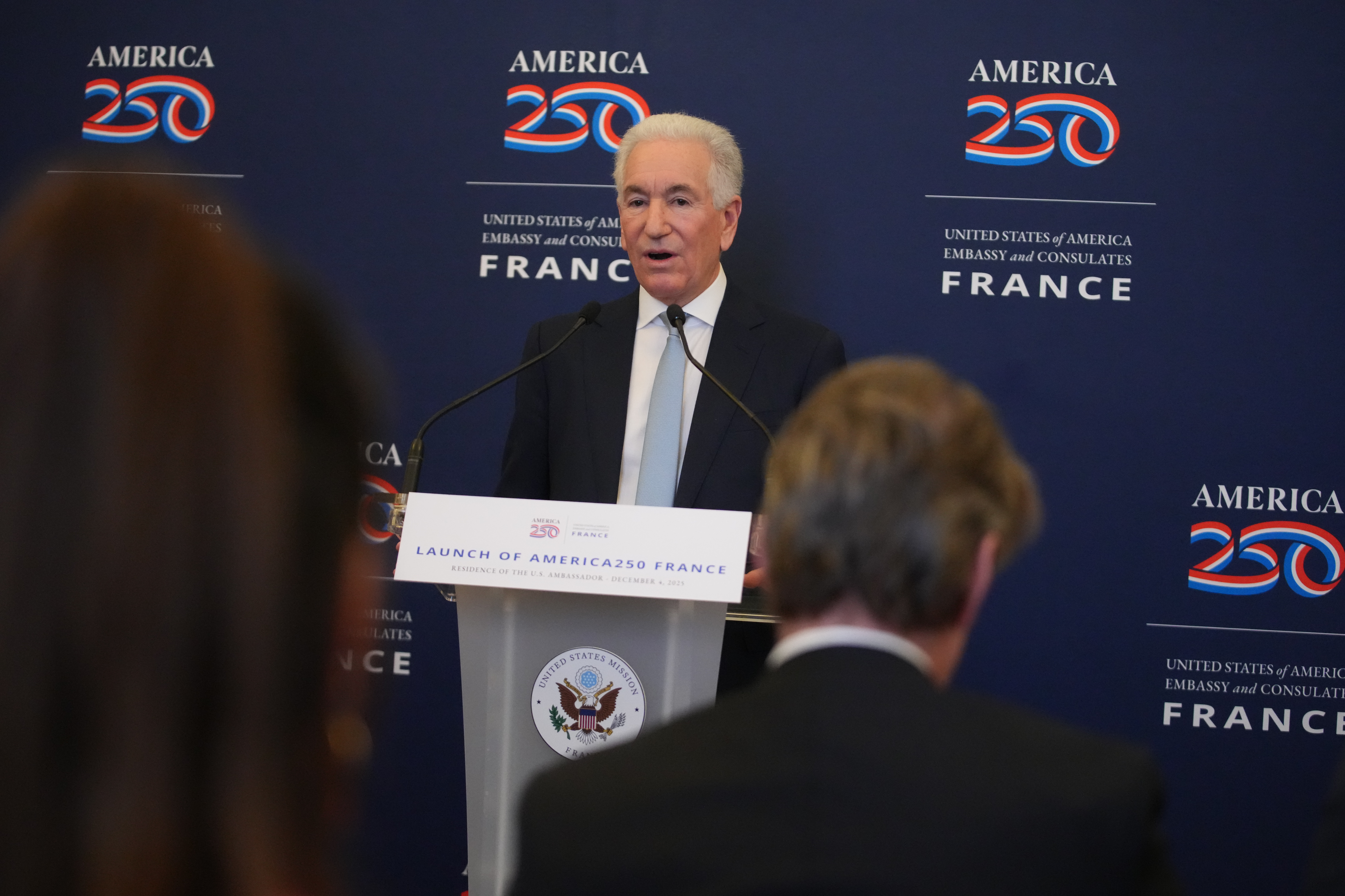 U.S. ambassador to France looking to relax diplomatic spat