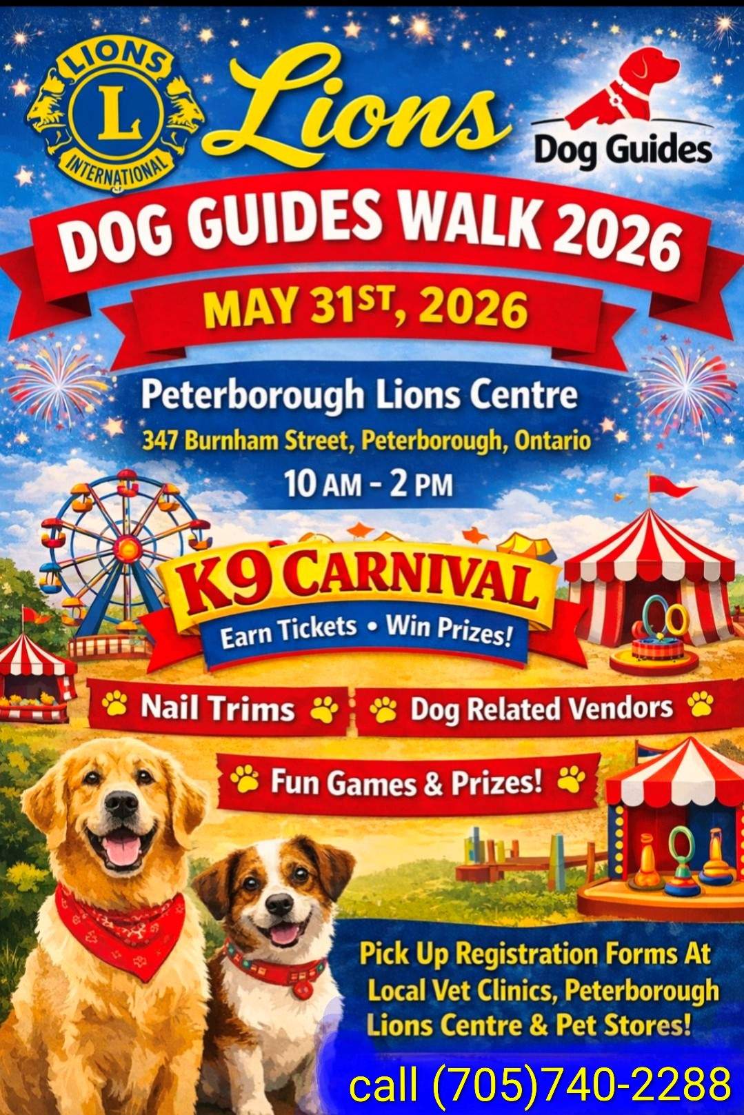 Peterborough Lions Dog Guides Walk 2026 - image