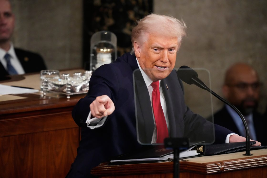 Trump warns of Iran threat in State of the Union speech amid military push