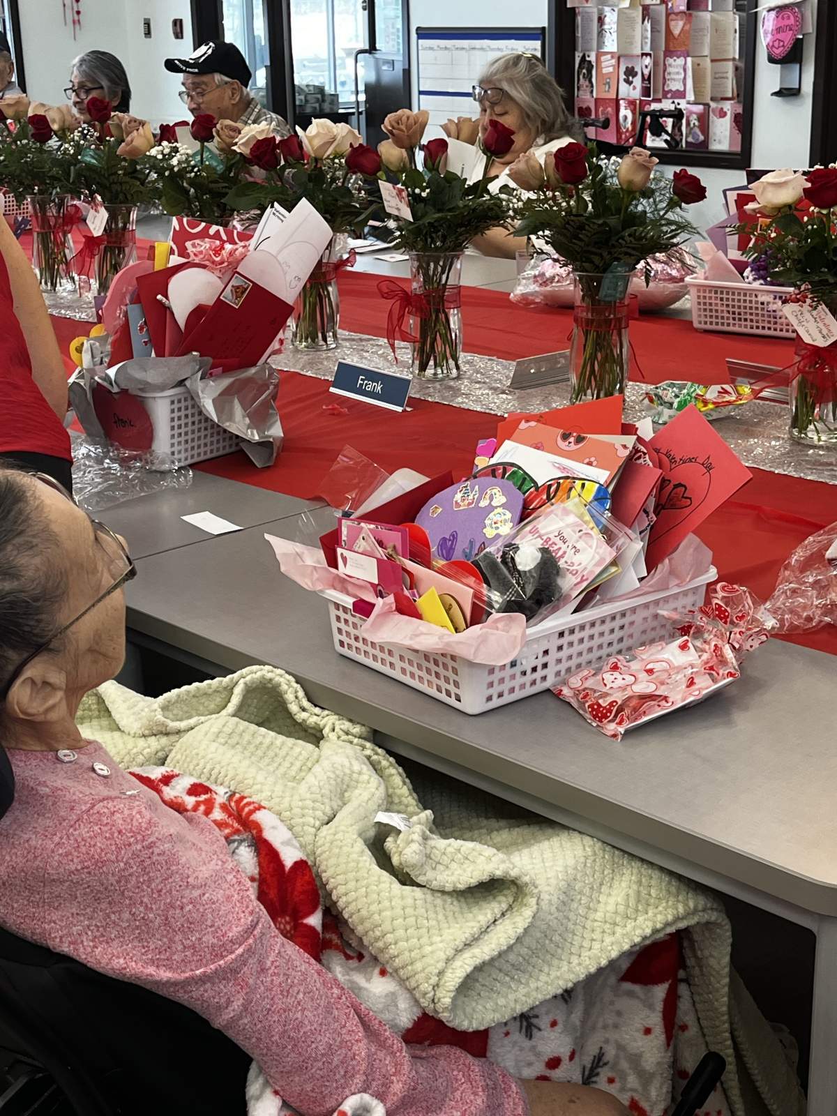 Thousands of Valentine’s Day wishes were sent from around Canada and the world. Each resident had a basket stuffed with love to go through, for what they describe as a Valentine’s Day like no other.