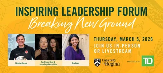 Breaking New Ground: Inspiring Leadership Forum — Supported by Global Regina - image