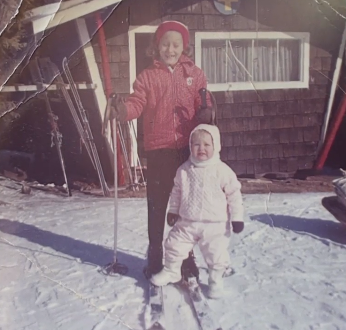 Pierson took up skiing as a teenager after her brother bought her a pair of skis at 13.