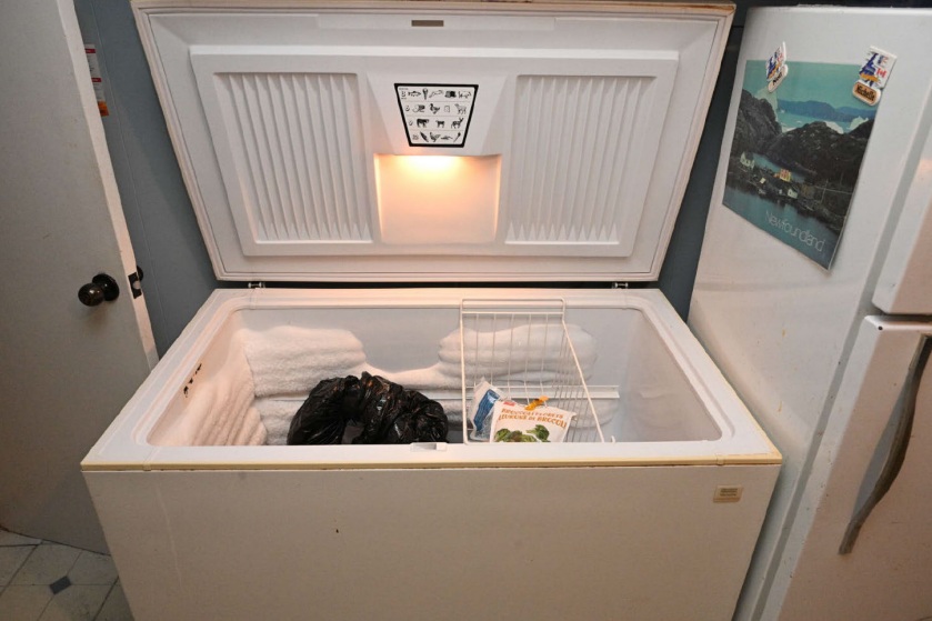 Neil Wiseman's body was found in a freezer.