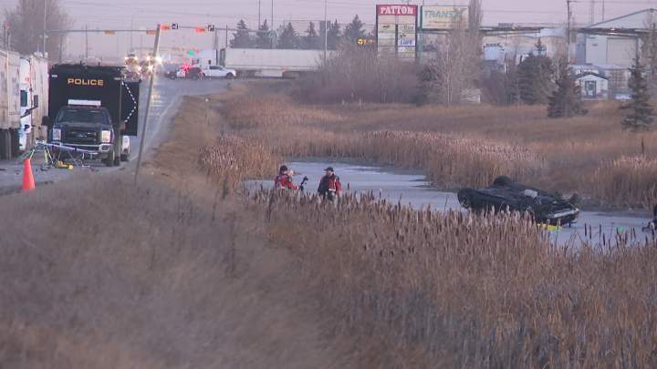 Police investigate fatal crash just east of Calgary - Calgary ...