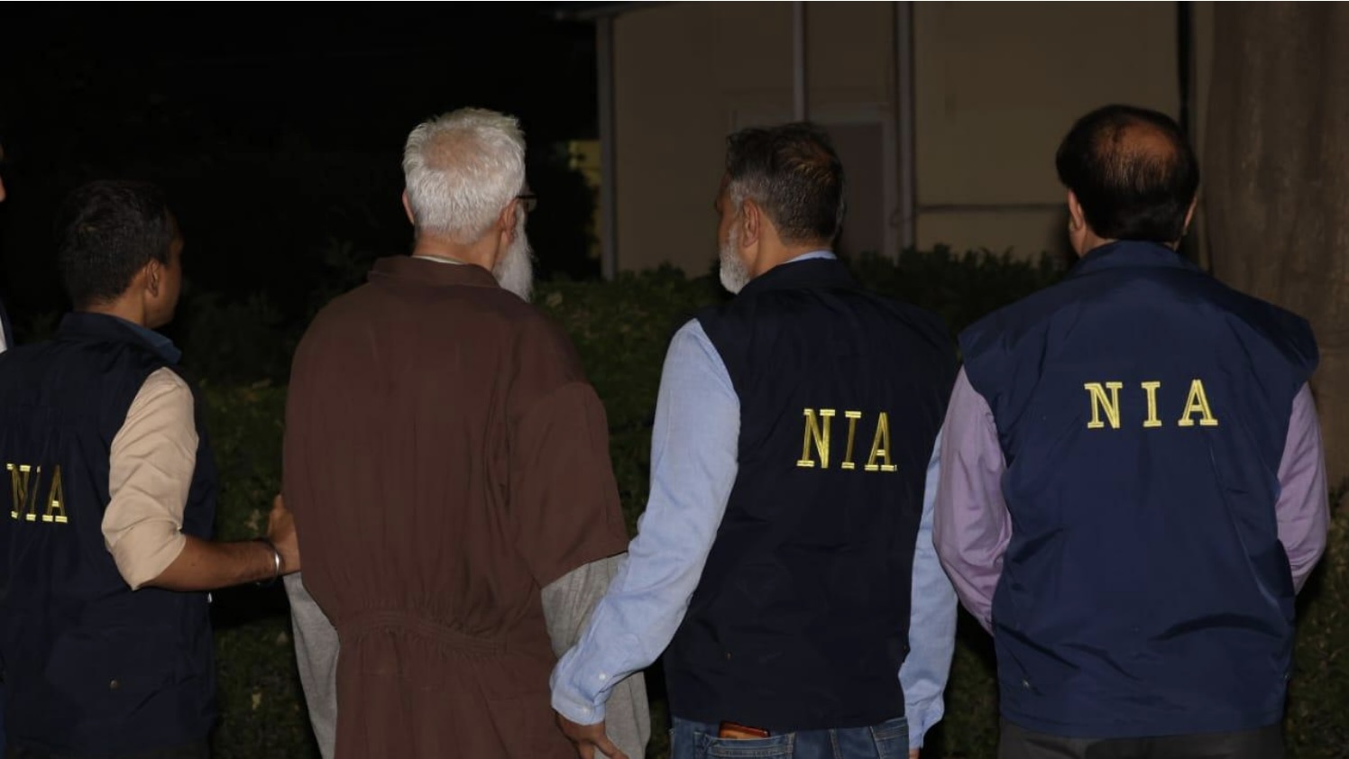 India’s National Investigative Agency with Tahawwur Rana Hussain following his extraditiom from the U.S.				 
										
					 
					NIA