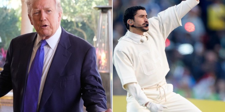 Trump calls Bad Bunny's Super Bowl halftime show 'a slap in the face' to U.S.