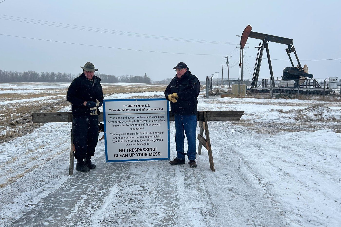 globalnews.ca - Jack Farrell - Landowners take stand over years of missed payments by delinquent oil company