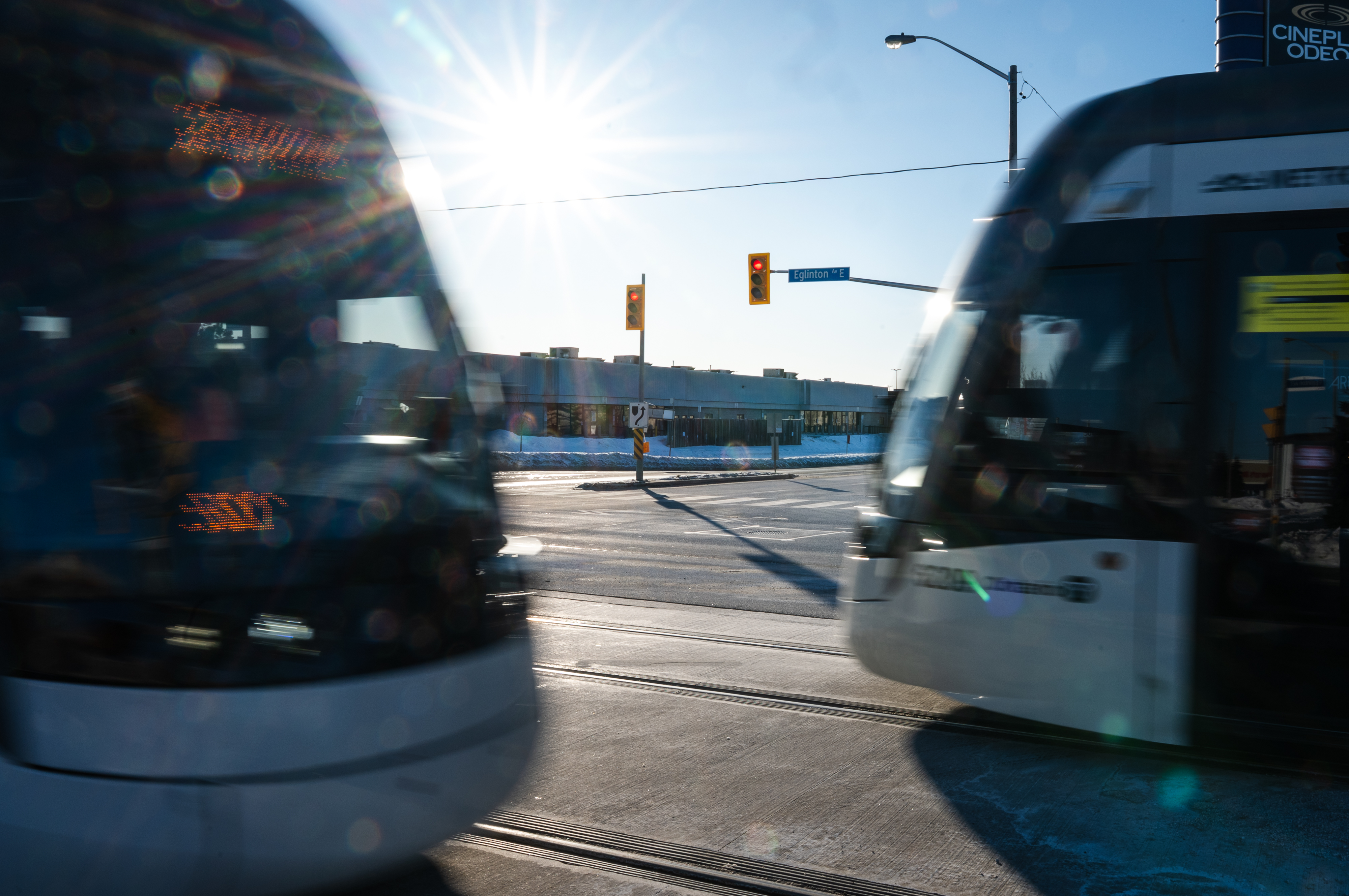 Service resumes on Eglinton Crosstown LRT after train crashes into car