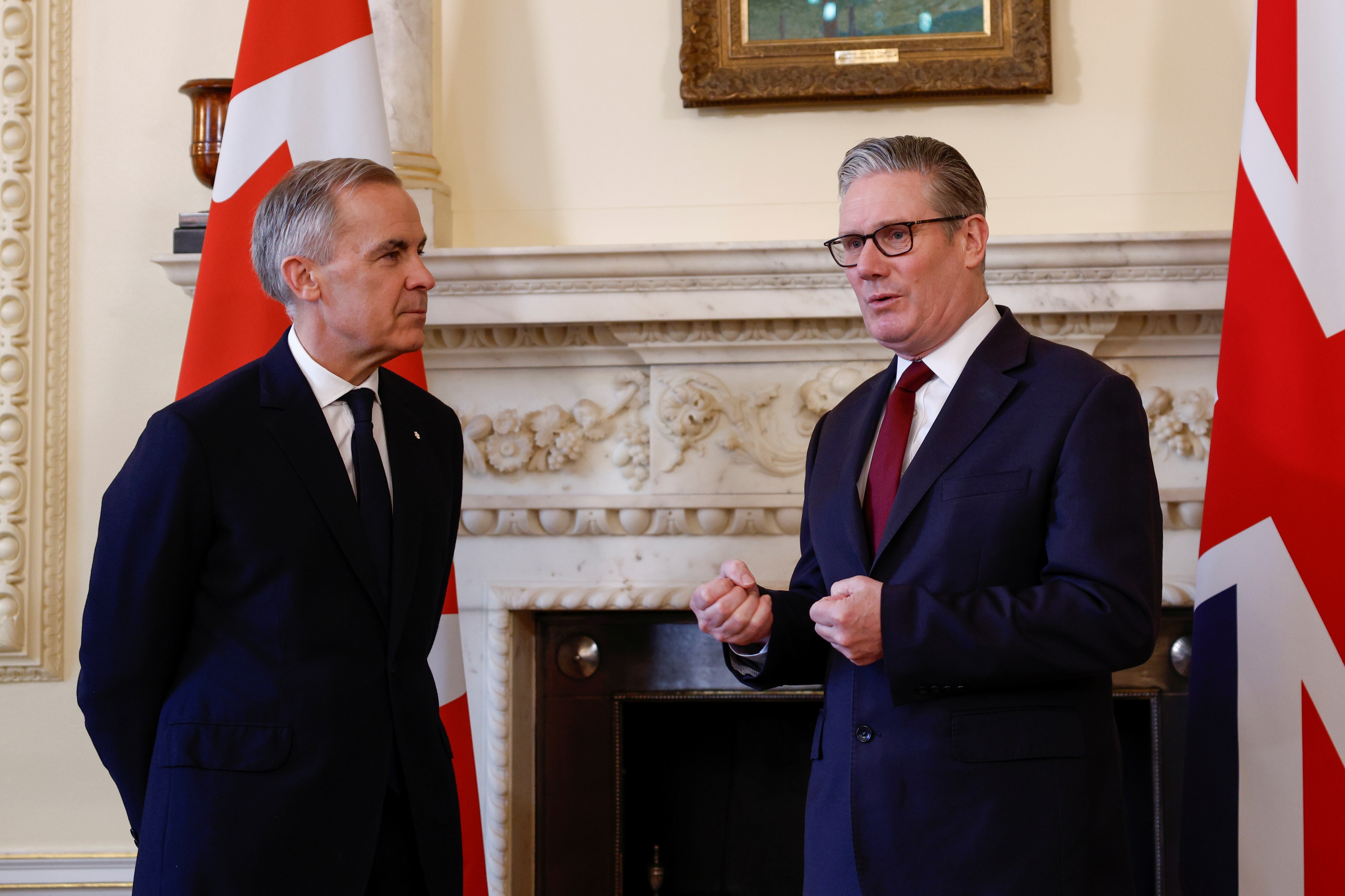 Carney, Starmer meet in London as Iran war upends global shipping