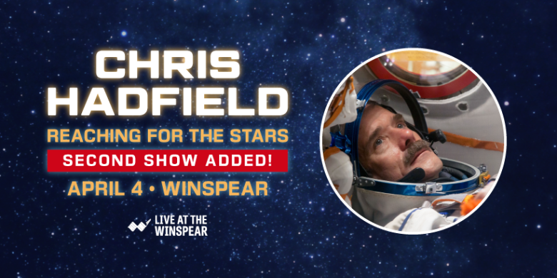 880 CHED Welcomes Chris Hadfield - image