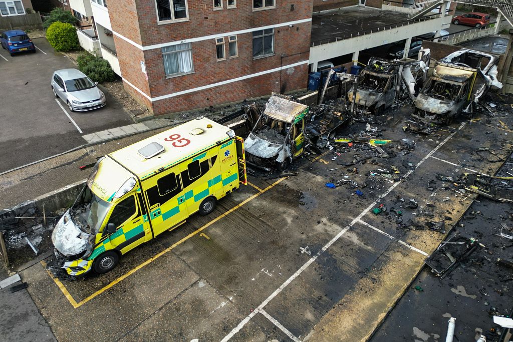 U.K. police examine possible Iran link after Jewish charity ambulances torched