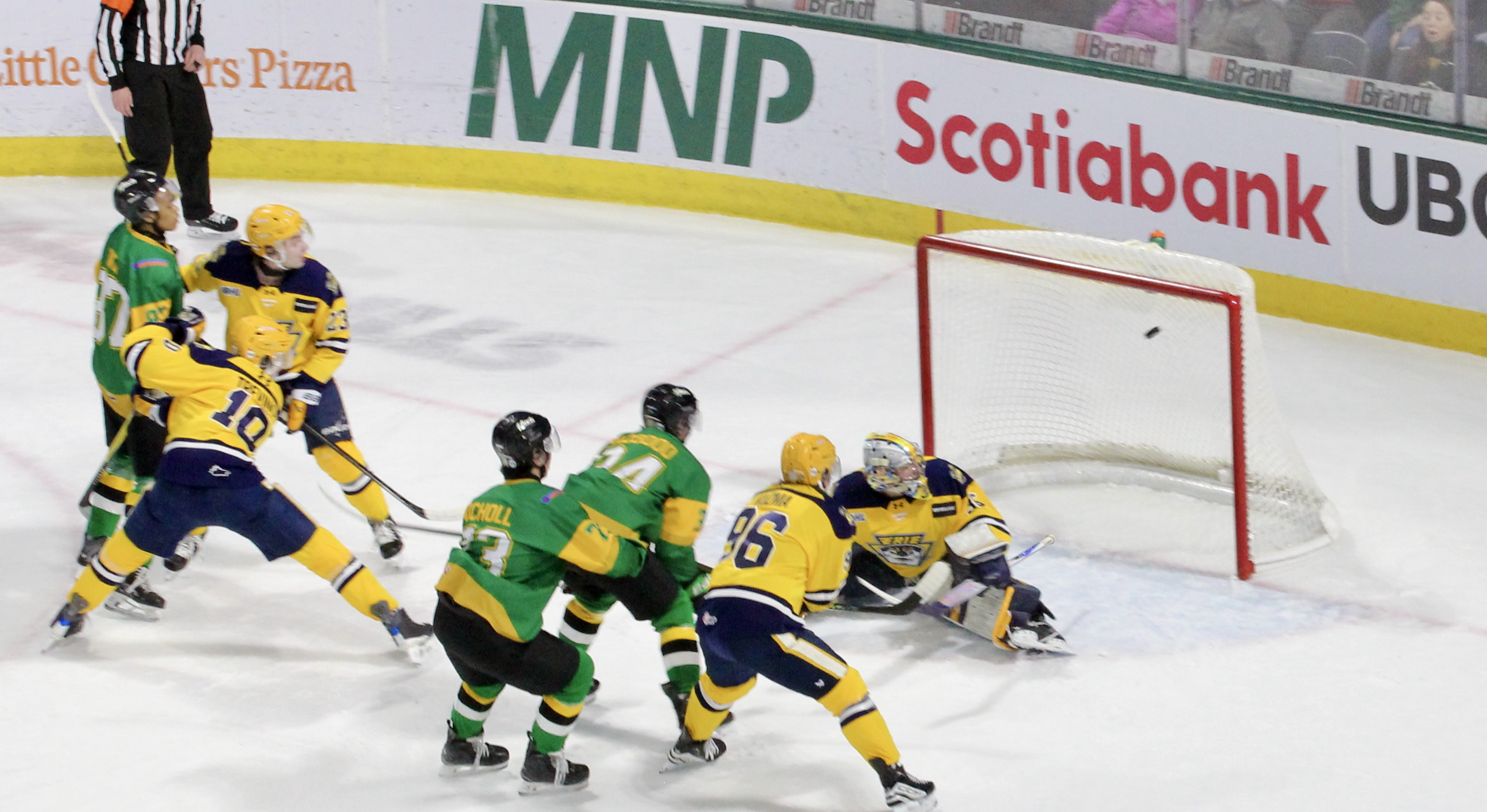 Pair of hat tricks helps London Knights topple Erie Otters to begin weekend series