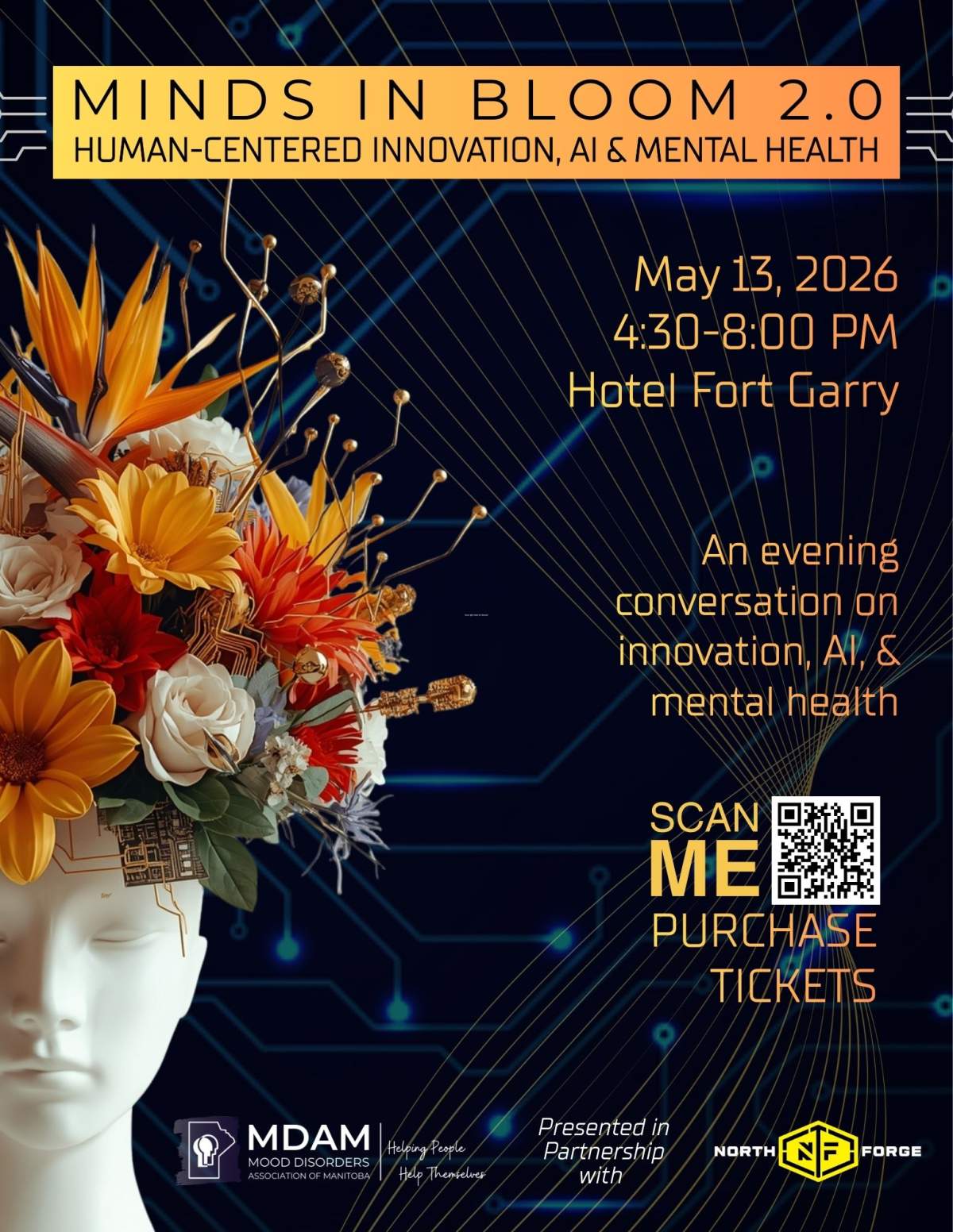Minds in Bloom 2.0: Human-Centered Innovation, AI & Mental Health - image