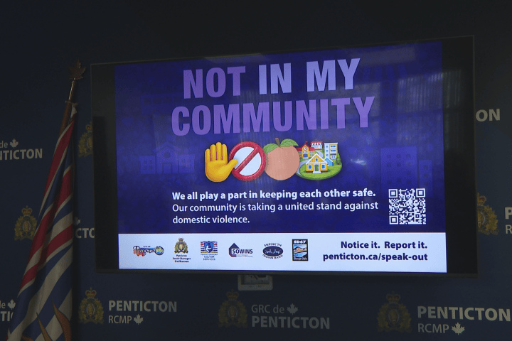 ‘Not In My Community’: campanha Penticton aborda aumento da violência entre parceiros íntimos ‘Not In My Community’: campanha Penticton aborda aumento da violência entre parceiros íntimos