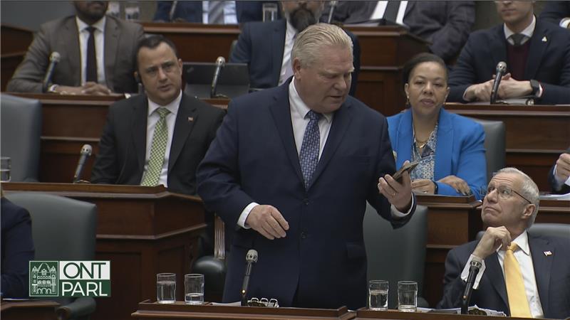 Doug Ford’s cellphone records under spotlight ahead of transparency law changes