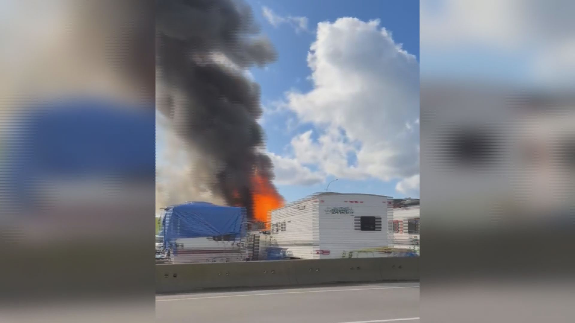 Another fire at Abbotsford encampment where man was shot - BC | Globalnews.ca