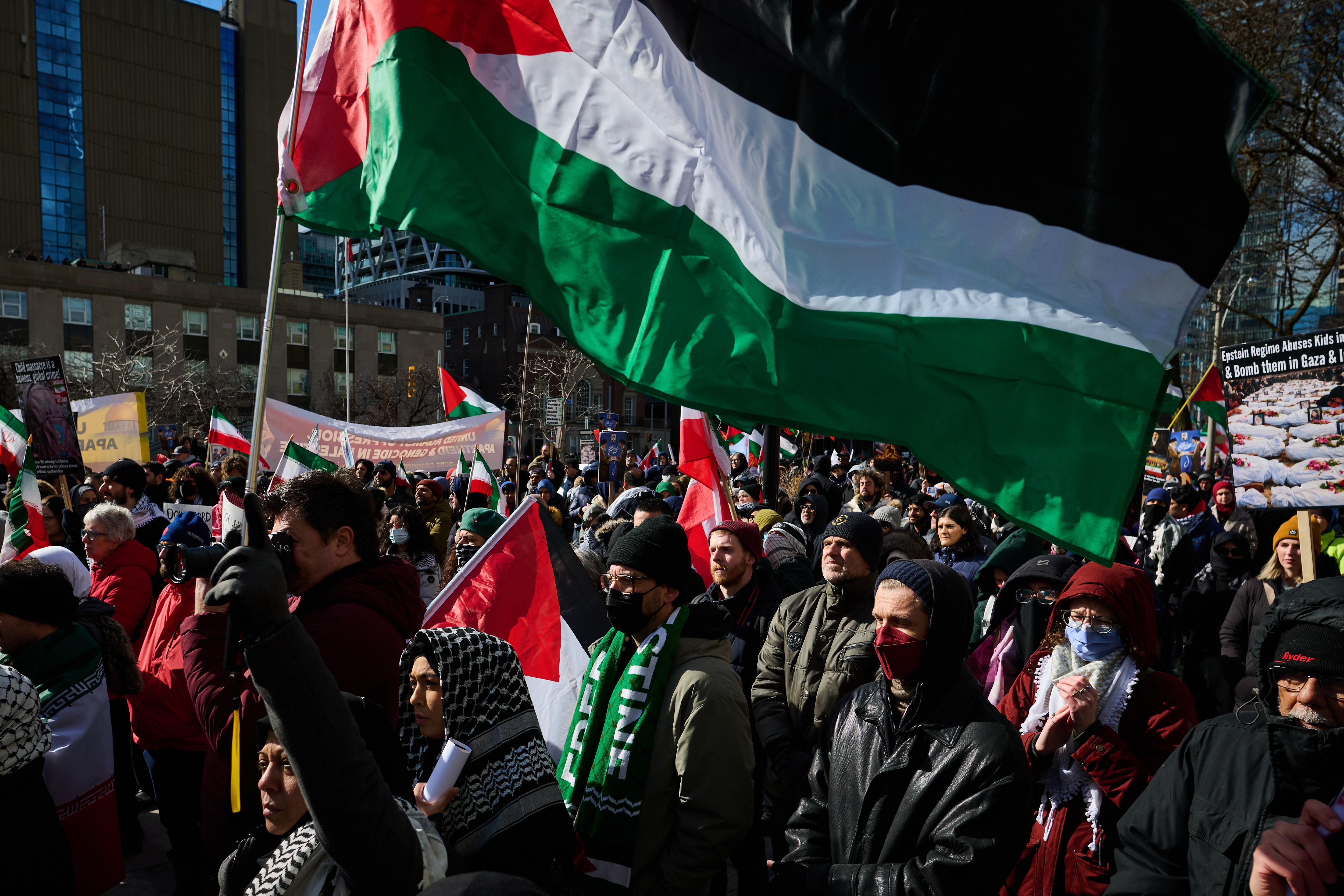 2 counter-protesters at Al-Quds Day rally charged with assault: Toronto police