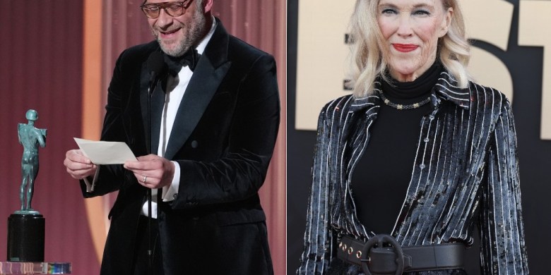 Catherine O'Hara gets standing ovation for winning posthumous award at 2026 Actor Awards
