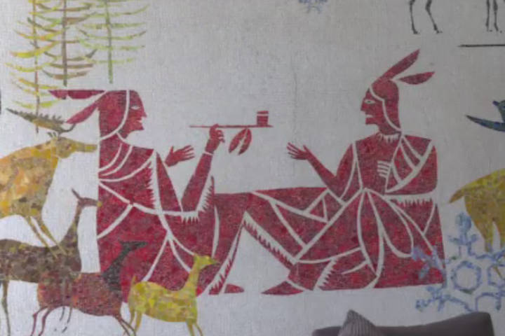 ‘Uma descoberta agradável’: mural histórico restaurado no local de conversão habitacional de Edmonton – Edmonton ‘Uma descoberta agradável’: mural histórico restaurado no local de conversão habitacional de Edmonton – Edmonton