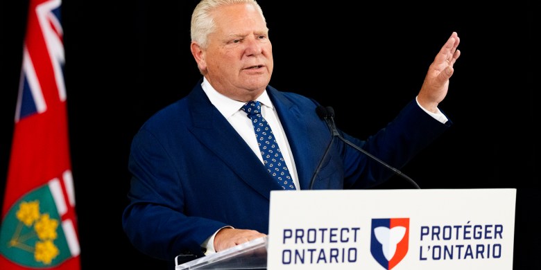 Government won't say how much it is spending on its 'Protect Ontario' commercials