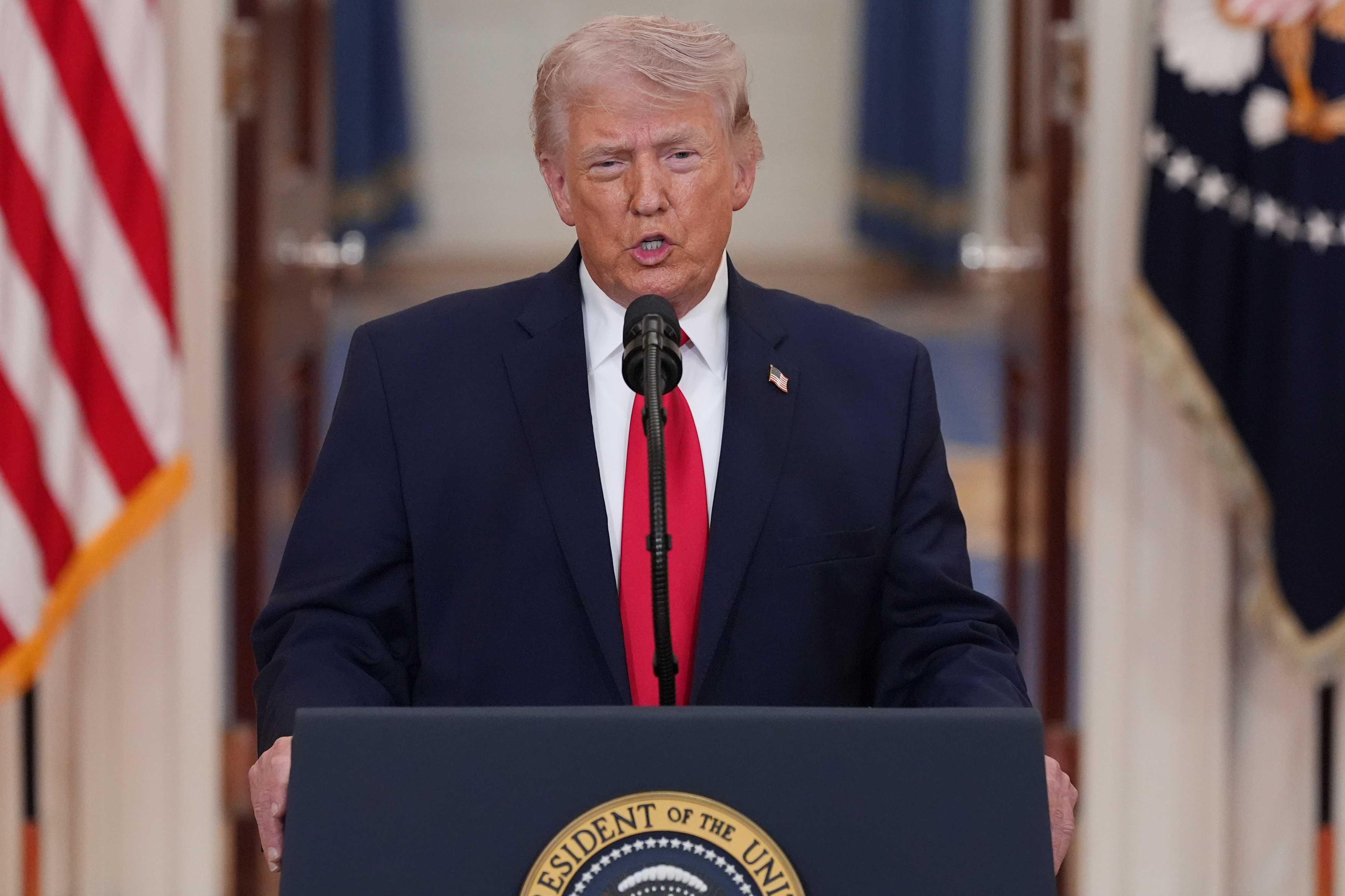 Trump addresses the nation on the U.S. war effort in Iran