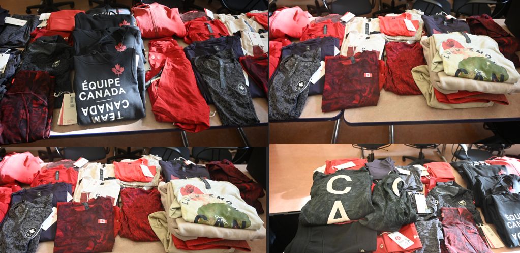 Tens of thousands in stolen Lululemon clothes seized during RCMP retail blitz  | Globalnews.ca